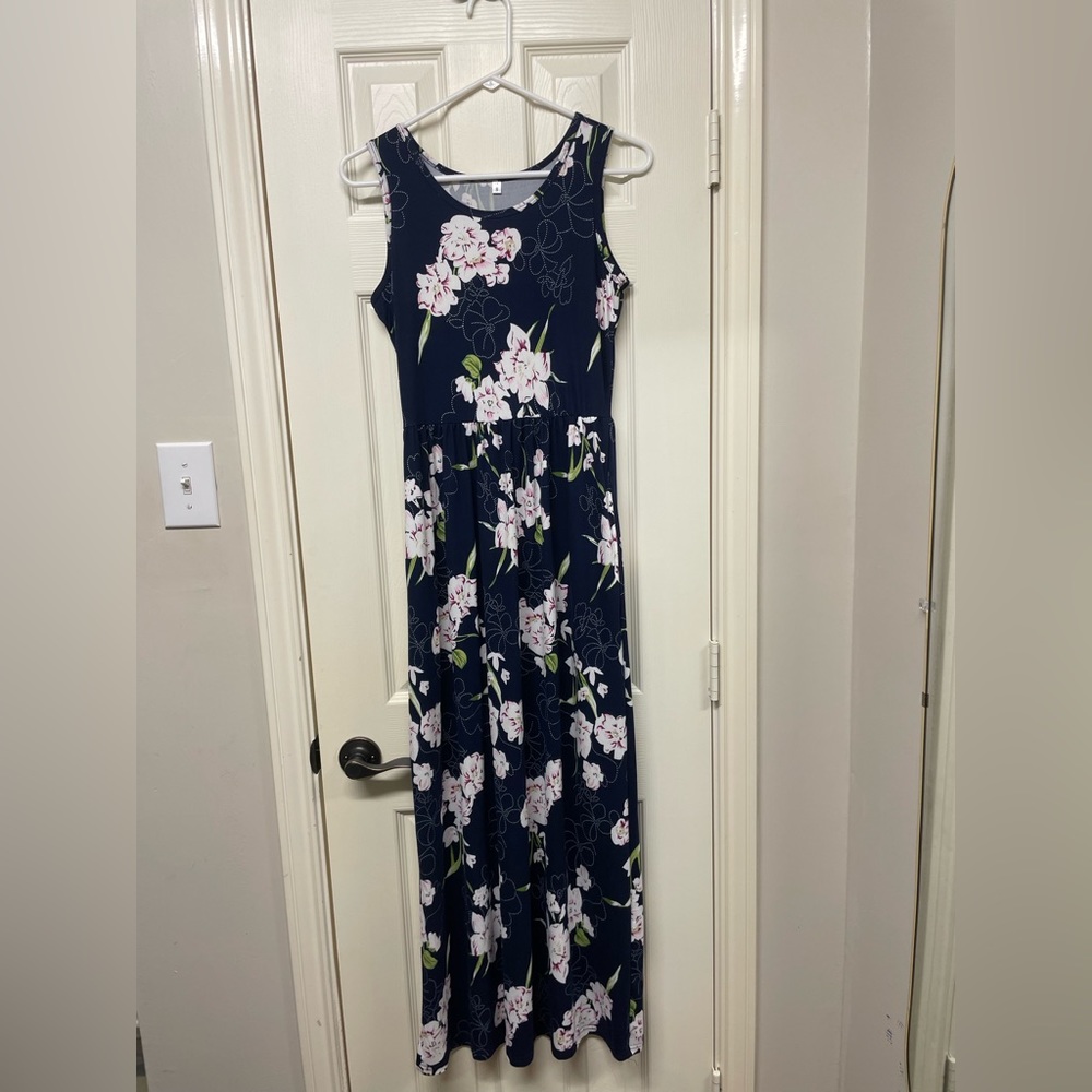Floral maxi dress